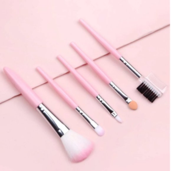 5pcs Portable Makeup Brush Set - Picture 1 of 3